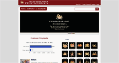 Desktop Screenshot of crustaceology.com